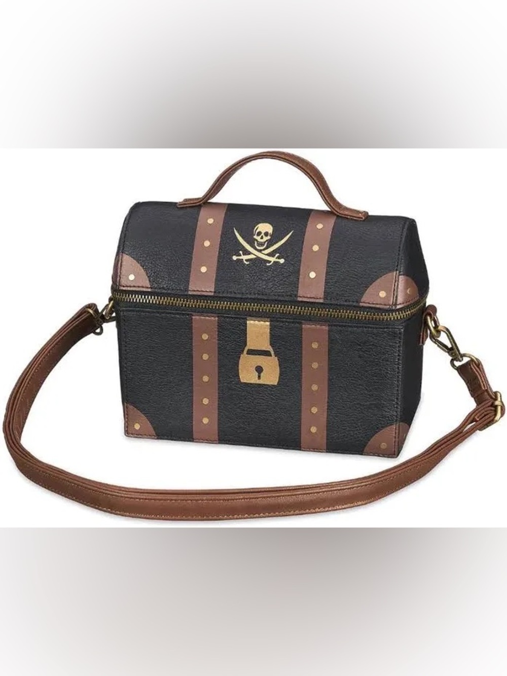 Disney Parks Pirates of the Caribbean Redd Treasure Chest Handbag